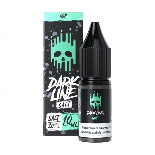 Liquid Dark Line Salt 10ml Mint -zdjęcie numer 1