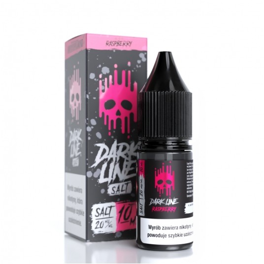 Liquid Dark Line Salt 10ml Raspberry -zdjęcie numer 1