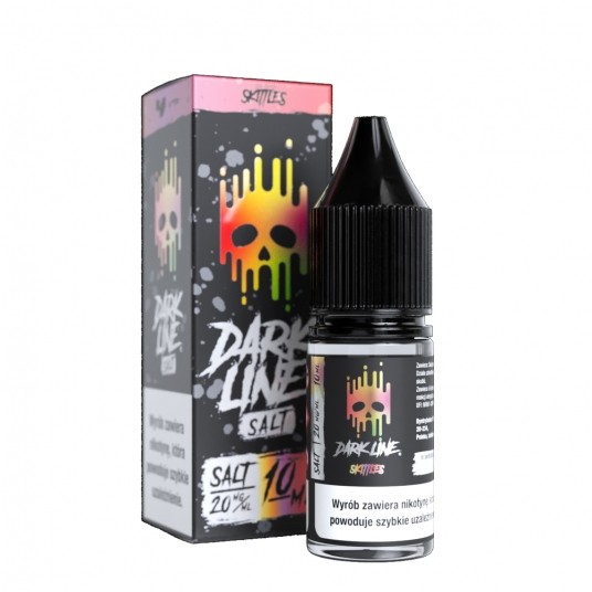 Liquid Dark Line Salt 10ml Skittles -zdjęcie numer 1