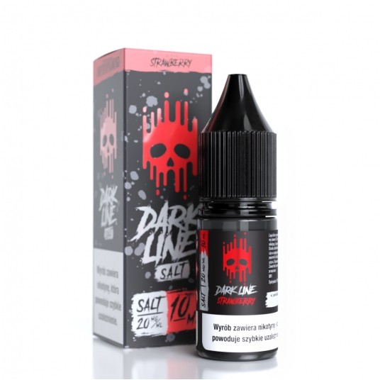 Liquid Dark Line Salt 10ml Strawberry -zdjęcie numer 1
