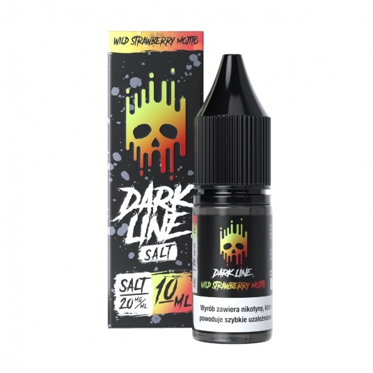 Liquid Dark Line Salt 10ml Wild Strawberry Mojito -zdjęcie numer 1
