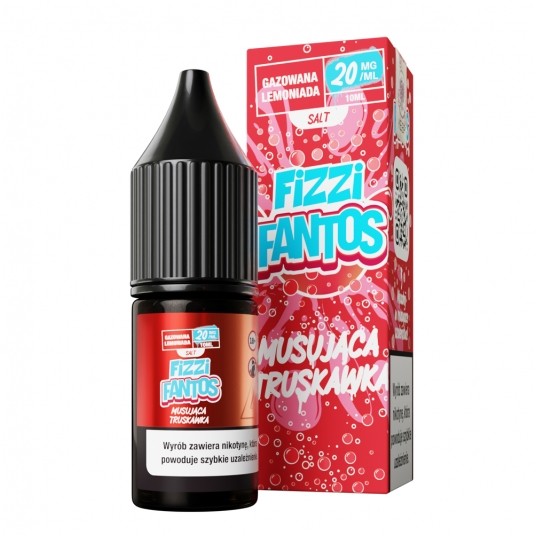 Liquid Fizzi Fantos Salt 10ml Truskawka 20mg -zdjęcie numer 1
