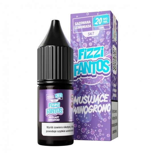 Liquid Fizzi Fantos Salt 10ml Winogrono 20mg -zdjęcie numer 1