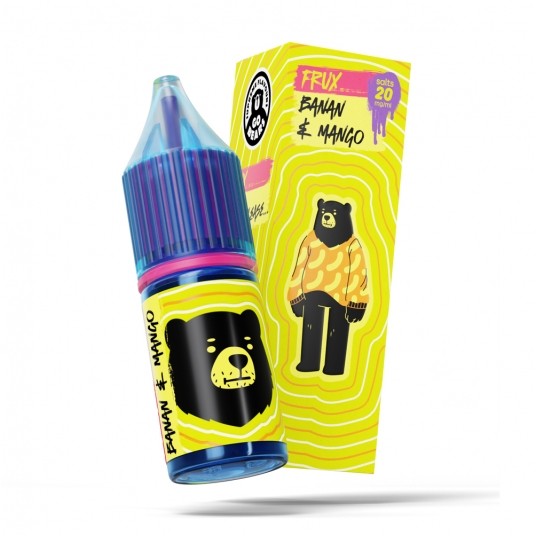 Liquid Go Bears Frux Salt 10ml Banan Mango 20mg -zdjęcie numer 1