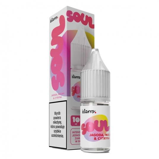 Liquid Klarro SOUL 10ml Jagoda Malina Cytryna 20mg -zdjęcie numer 1