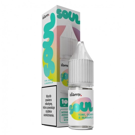 Liquid Klarro SOUL 10ml Kiwi Guawa Marakuja 20mg -zdjęcie numer 1