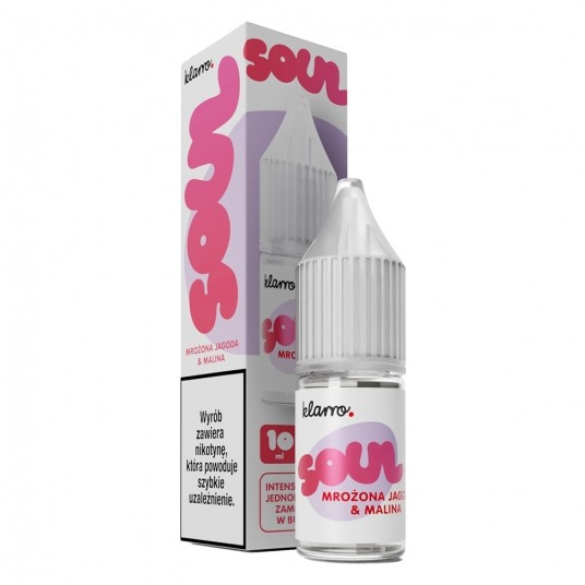 Liquid Klarro SOUL 10ml M. Jagoda Malina 20mg -zdjęcie numer 1