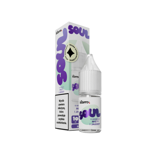 Liquid Klarro SOUL 10ml Mięta & Jagoda 20mg -zdjęcie numer 1