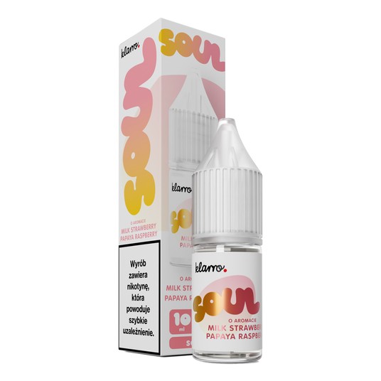 Liquid Klarro SOUL 10ml Milk Str. Papaya Rasp 20mg -zdjęcie numer 1