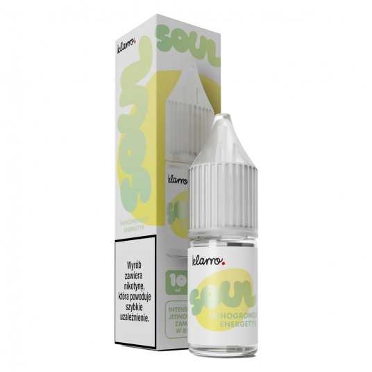 Liquid Klarro SOUL 10ml Winogronowy Energetyk 20mg -zdjęcie numer 1