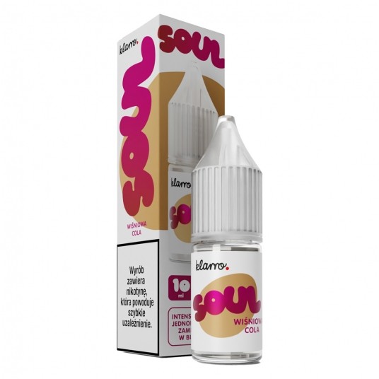 Liquid Klarro SOUL 10ml Wiśniowa Cola 20mg -zdjęcie numer 1
