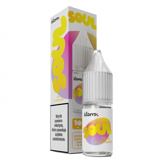 Liquid Klarro SOUL 10ml Żelki Cytrynowe 20mg -zdjęcie numer 1