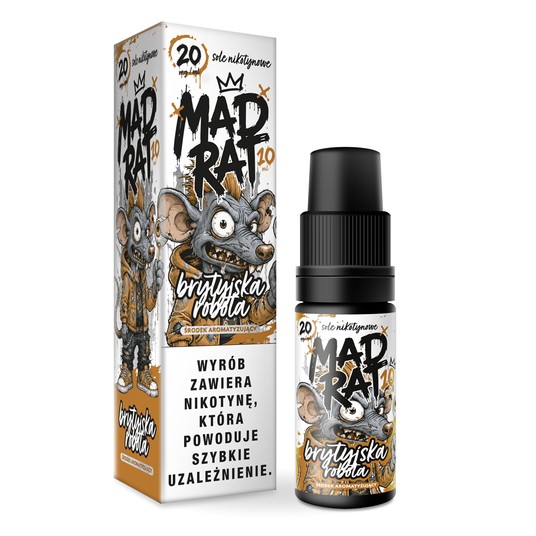 Liquid MadRat 10ml Brytyjska Robota 20mg -zdjęcie numer 1