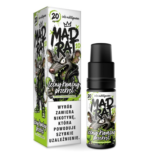 Liquid MadRat 10ml Leśny Kwaśny Przekręt 20mg -zdjęcie numer 1