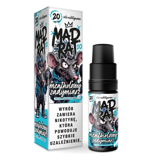 Liquid MadRat 10ml Mentholowy Zadymiarz 20mg -zdjęcie numer 1