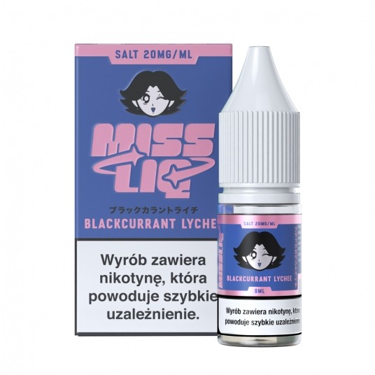 Liquid Miss Liq Salt 8ml Blackcurrant Lychee -zdjęcie numer 1