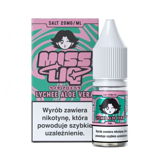 Liquid Miss Liq Salt 8ml Lychee Aloe Vera -zdjęcie numer 1