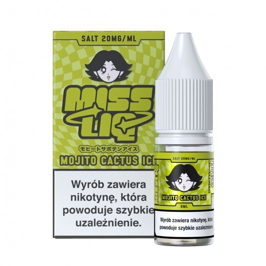Liquid Miss Liq Salt 8ml Mojito Cactus Ice -zdjęcie numer 1
