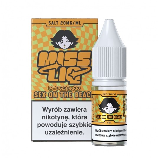 Liquid Miss Liq Salt 8ml Sex On The Beach -zdjęcie numer 1