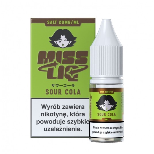 Liquid Miss Liq Salt 8ml Sour Cola -zdjęcie numer 1