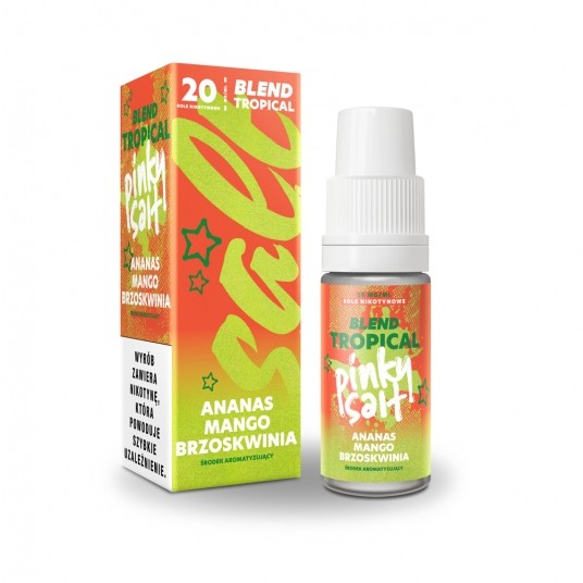 Liquid Pinky Salt 10ml Ananas Mango Brzoskwinia -zdjęcie numer 1