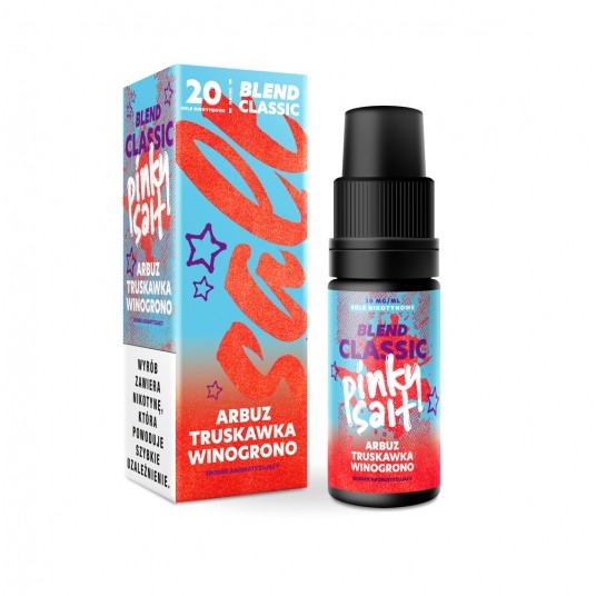 Liquid Pinky Salt 10ml Arbuz Truskawka Winogrono -zdjęcie numer 1
