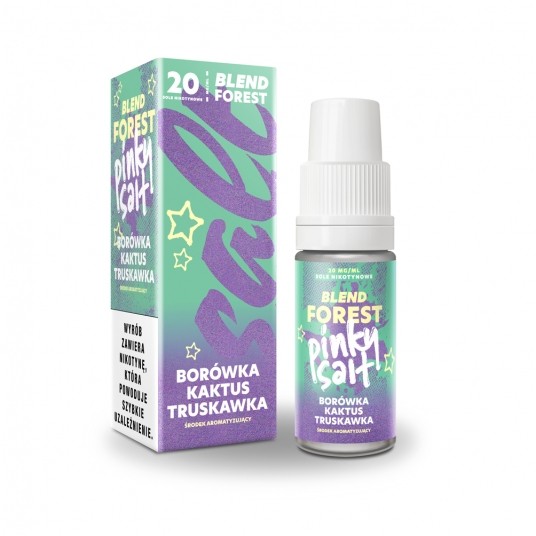 Liquid Pinky Salt 10ml Borówka Kaktus Truskawka -zdjęcie numer 1
