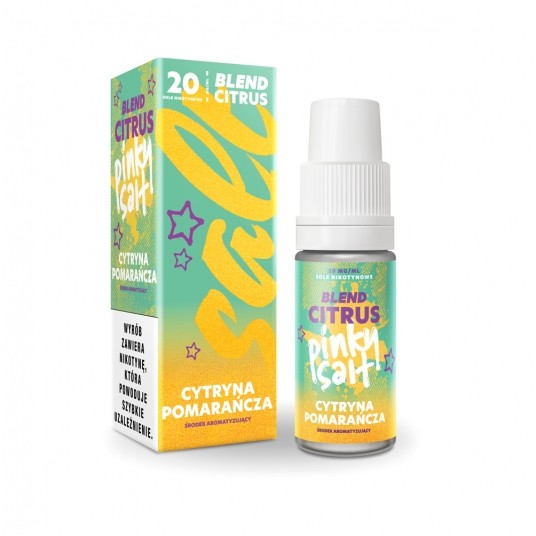 Liquid Pinky Salt 10ml Cytryna Pomarańcza -zdjęcie numer 1