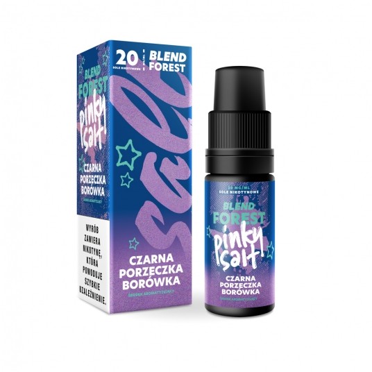 Liquid Pinky Salt 10ml Czarna Porzeczka Borówka -zdjęcie numer 1