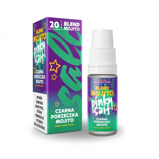 Liquid Pinky Salt 10ml Czarna Porzeczka Mojito -zdjęcie numer 1