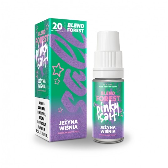 Liquid Pinky Salt 10ml Jeżyna Wiśnia -zdjęcie numer 1