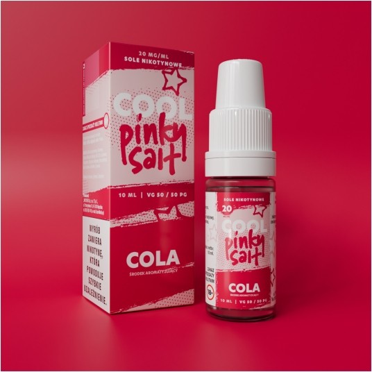Liquid Pinky Salt Cool 10ml Cola -zdjęcie numer 1