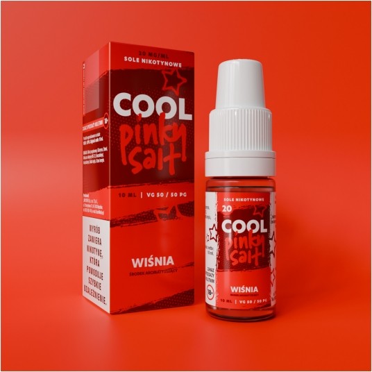 Liquid Pinky Salt Cool 10ml Wiśnia -zdjęcie numer 1