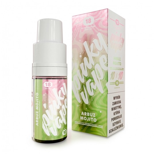 Liquid Pinky Vape 10ml Arbuz Mojito 18mg -zdjęcie numer 1