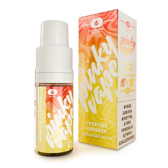 Liquid Pinky Vape 10ml Cytryna Herbata 6mg -zdjęcie numer 1