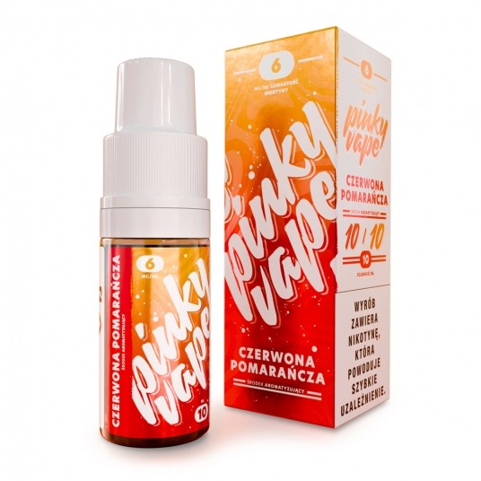 Liquid Pinky Vape 10ml Czerwona Pomarańcza 6mg -zdjęcie numer 1