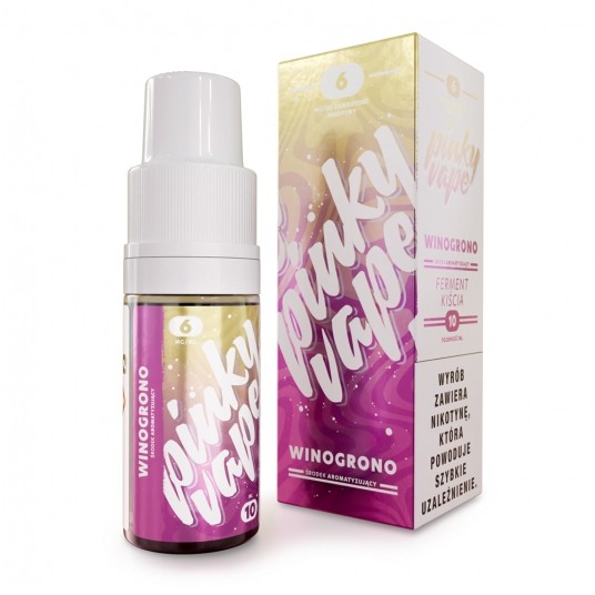 Liquid Pinky Vape 10ml Ferment Kiścia 6mg -zdjęcie numer 1