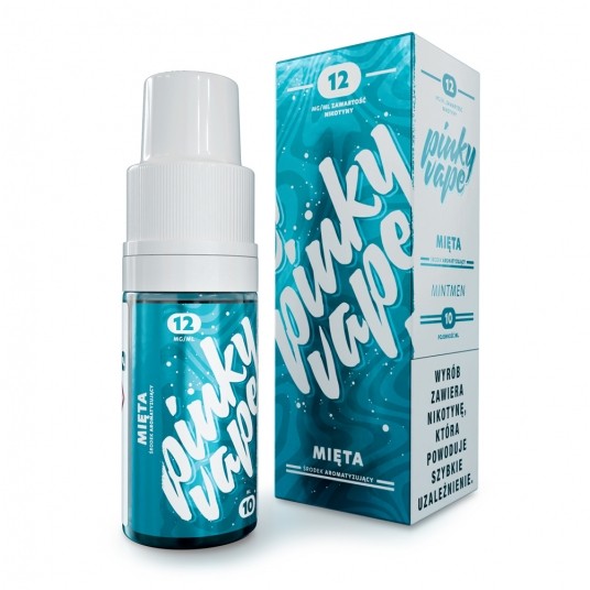 Liquid Pinky Vape 10ml Mintmen 12mg -zdjęcie numer 1
