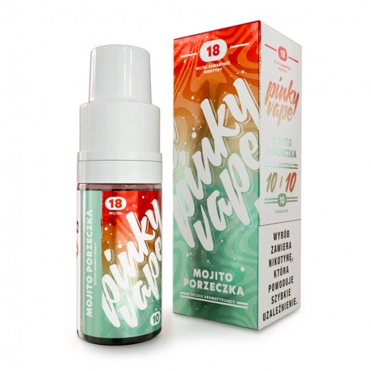 Liquid Pinky Vape 10ml Mojito Porzeczka 18mg -zdjęcie numer 1