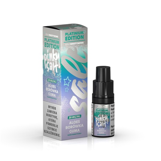 Liquid Platinium Salt 10ml Aloes Borówka Guma -zdjęcie numer 1