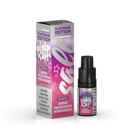 Liquid Platinium Salt 10ml Arbuz Truskawka Winogro -zdjęcie numer 1
