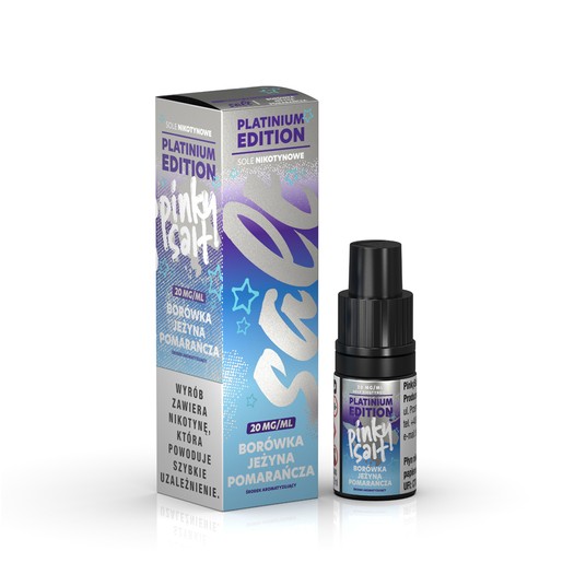 Liquid Platinium Salt 10ml Borówka Jeżyna Pomarańc -zdjęcie numer 1