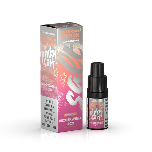 Liquid Platinium Salt 10ml Brzoskwinia Liczi -zdjęcie numer 1