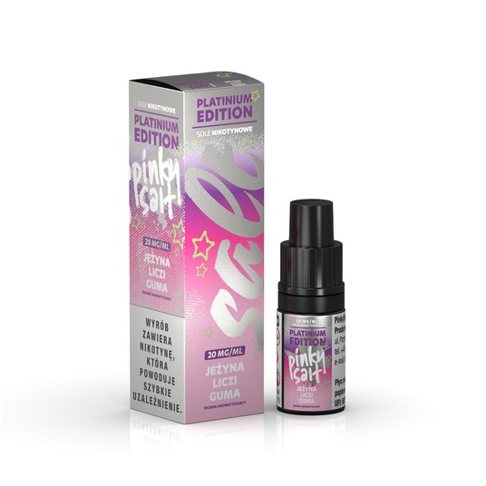Liquid Platinium Salt 10ml Jeżyna Liczi Guma -zdjęcie numer 1