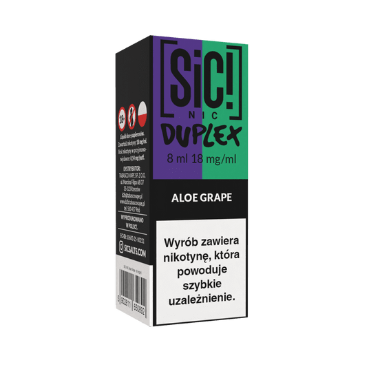 Liquid SIC! NIC 8ml Aloe Grape 18mg -zdjęcie numer 1
