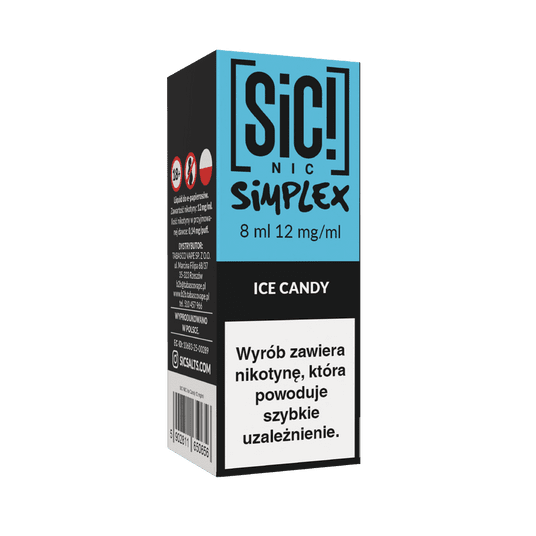 Liquid SIC! NIC 8ml Ice Candy 12mg -zdjęcie numer 1