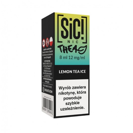 Liquid SiC! NIC 8ml Lemon Tea Ice 12mg -zdjęcie numer 1