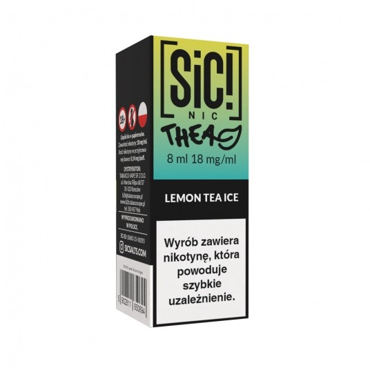 Liquid SiC! NIC 8ml Lemon Tea Ice 18mg -zdjęcie numer 1