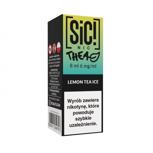 Liquid SiC! NIC 8ml Lemon Tea Ice 6mg -zdjęcie numer 1