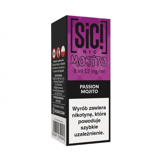 Liquid SiC! NIC 8ml Passion Mojito 12mg -zdjęcie numer 1